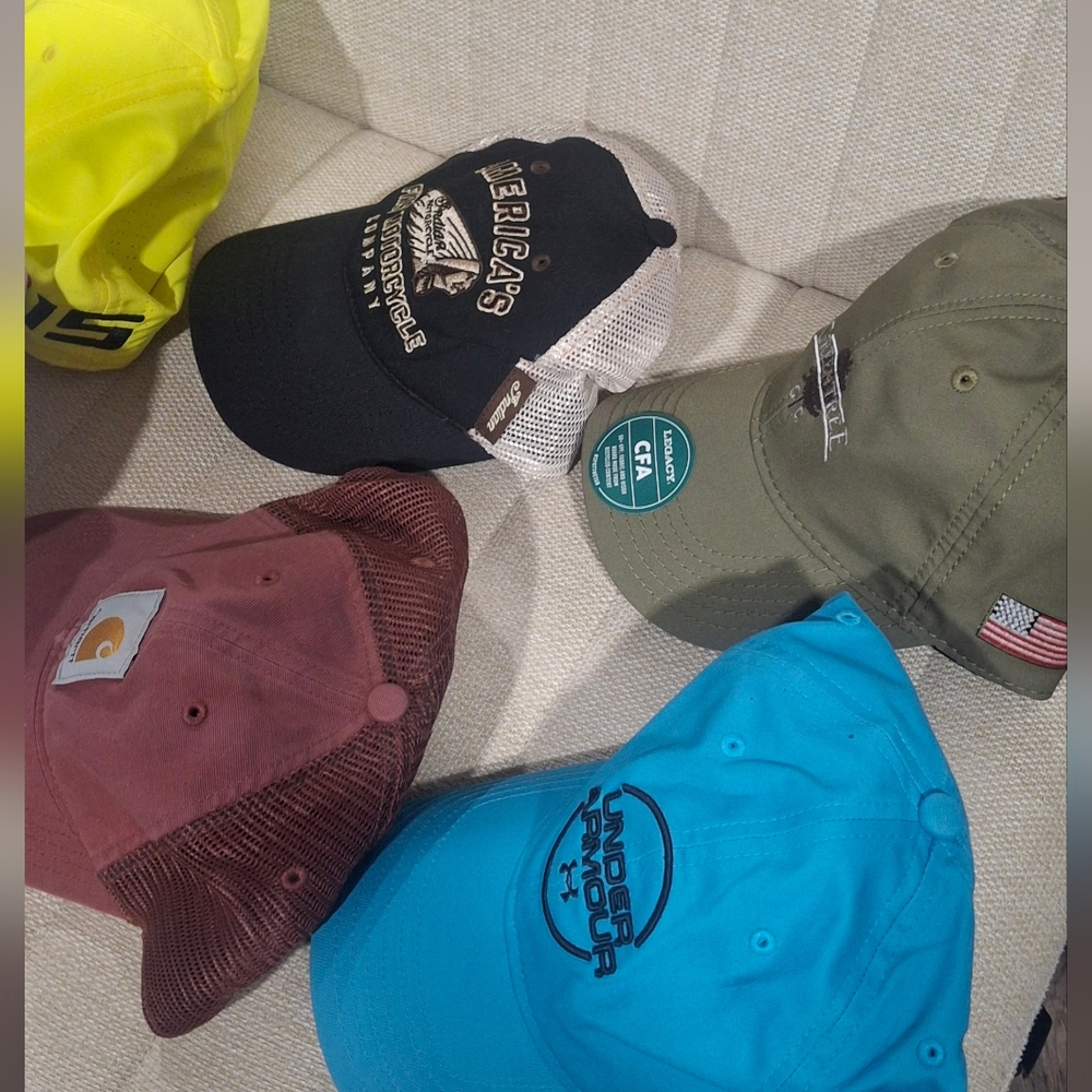 Assorted Baseball Caps Collection Smoke Free Home - Picture 3 of 8